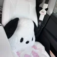 thumbnail image 1 of Pochacco-almohada de cuello de coche de peluche de Anime Sanrioed, funda de cinturón de seguridad Kawaii, accesorios para automóviles, Linda almohada de soporte Lumbar para automóvil, 1 of 5