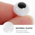 thumbnail image 4 of EeaseMX 200 unids DIY Bear Crafts Muñeca haciendo accesorios DIY Fake Plastic Muñeca Ojos, 4 of 7