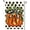 A Garden Size-12 x 18", variant on Fall Monogram Letter A Garden Flag Polka Dot Pumpkin 12x18 Inch Double Sided Outside, Small Burlap Family Last Name Initial Yard Decoration