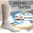 thumbnail image 2 of Yacht & Smith Womens Wholesale Bulk Sports Crew, Athletic Case Pack Socks, by SOCKS'NBULK (60 Pairs Assorted, Womens 9-11 (Shoe size 5-10)), 2 of 7