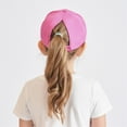 thumbnail image 7 of Family Matching Ponytail Baseball Hats Mother Daughter Baseball Cap Ponytail Bun Back Bundle, 7 of 7