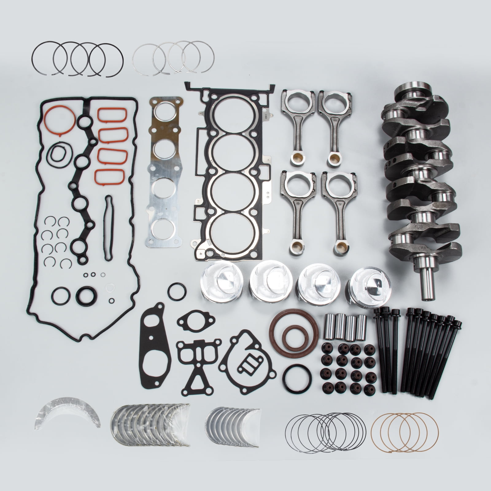 G4KH 2.4L Engine Rebuild Kit with Crankshaft Con Rods Bolts Kit For Hyundai KIA