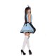 thumbnail image 2 of Storybook Alice - Disfraz de 4 piezas - Azul claro / Blanco - Talla XL Elegant Moments 99084-XL, 2 of 2