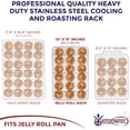thumbnail image 2 of Premium Toaster Oven Pan Nonstick Set of / Sheet Pan for Baking Small Cookie Sheet Tray Durable Small Baking Trays for Oven Aluminum Baking Sheet Toaster Oven Tray x in, 2 of 7