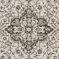thumbnail image 6 of Safavieh Beach House Mai Traditional Outdoor Area Rug, Light Grey/Charcoal, 3' x 5', 6 of 7