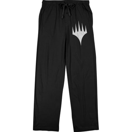 

Magic the Gathering Game Symbol Men s Black Graphic Sleep Pajama Pants-XX-Large