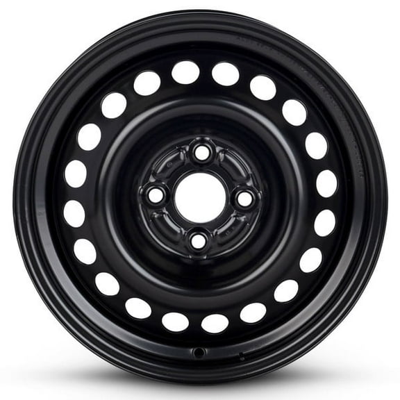 New OEM Replacement Wheel 15x6 in for 2012-2014 Honda Insight Painted Black 15 inch Steel Rim