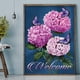 thumbnail image 3 of Pintura de diamantes de flores y animales Pared de diamantes de imitación redonda completa en inglés Hugtrwg Para estrenar, 3 of 9