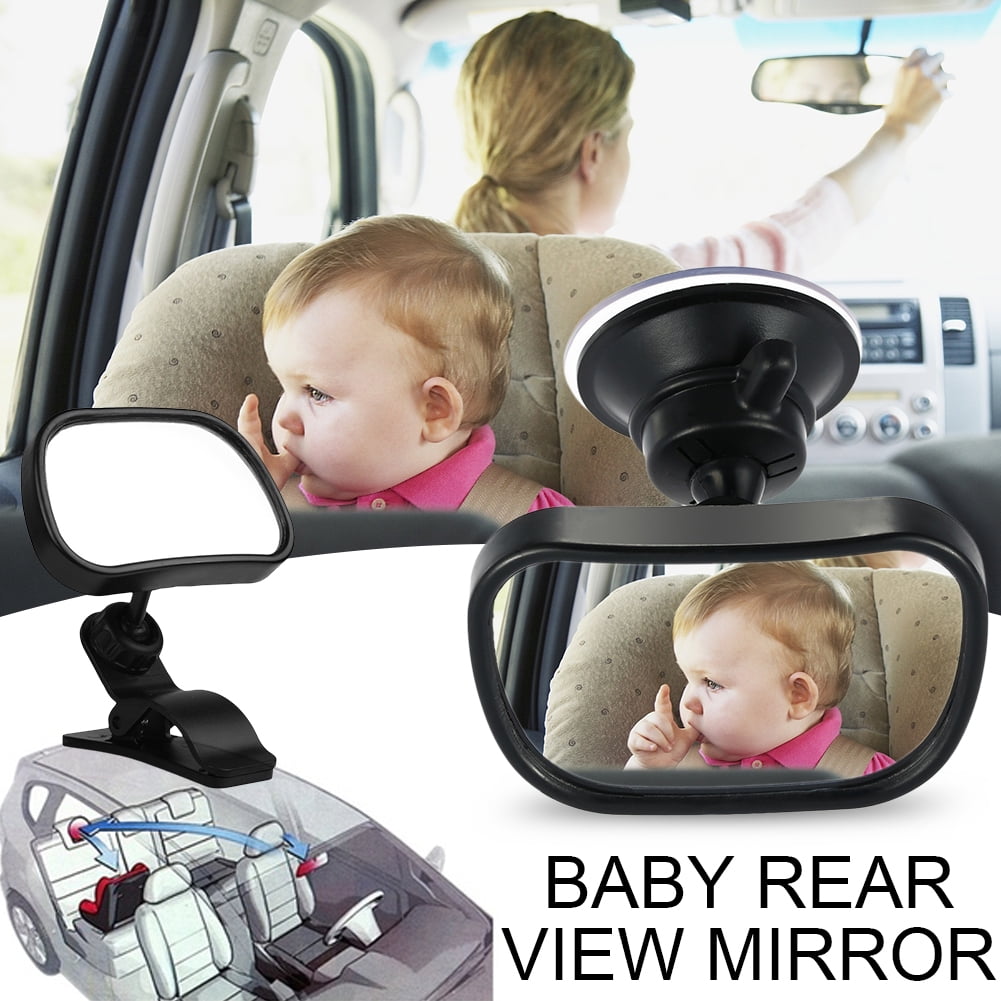 adjustable back seat baby safety mirror