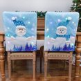 thumbnail image 5 of Juego de 2 fundas para sillas iluminadas de Navidad ZHAOCHENG muñeco de nieve, 5 of 5