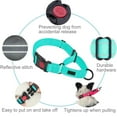 thumbnail image 4 of DEBGFS 2 Packs Martingale Dog Collar with Quick Release Buckle  for Small Medium Large Dogs  Blue M, 4 of 7