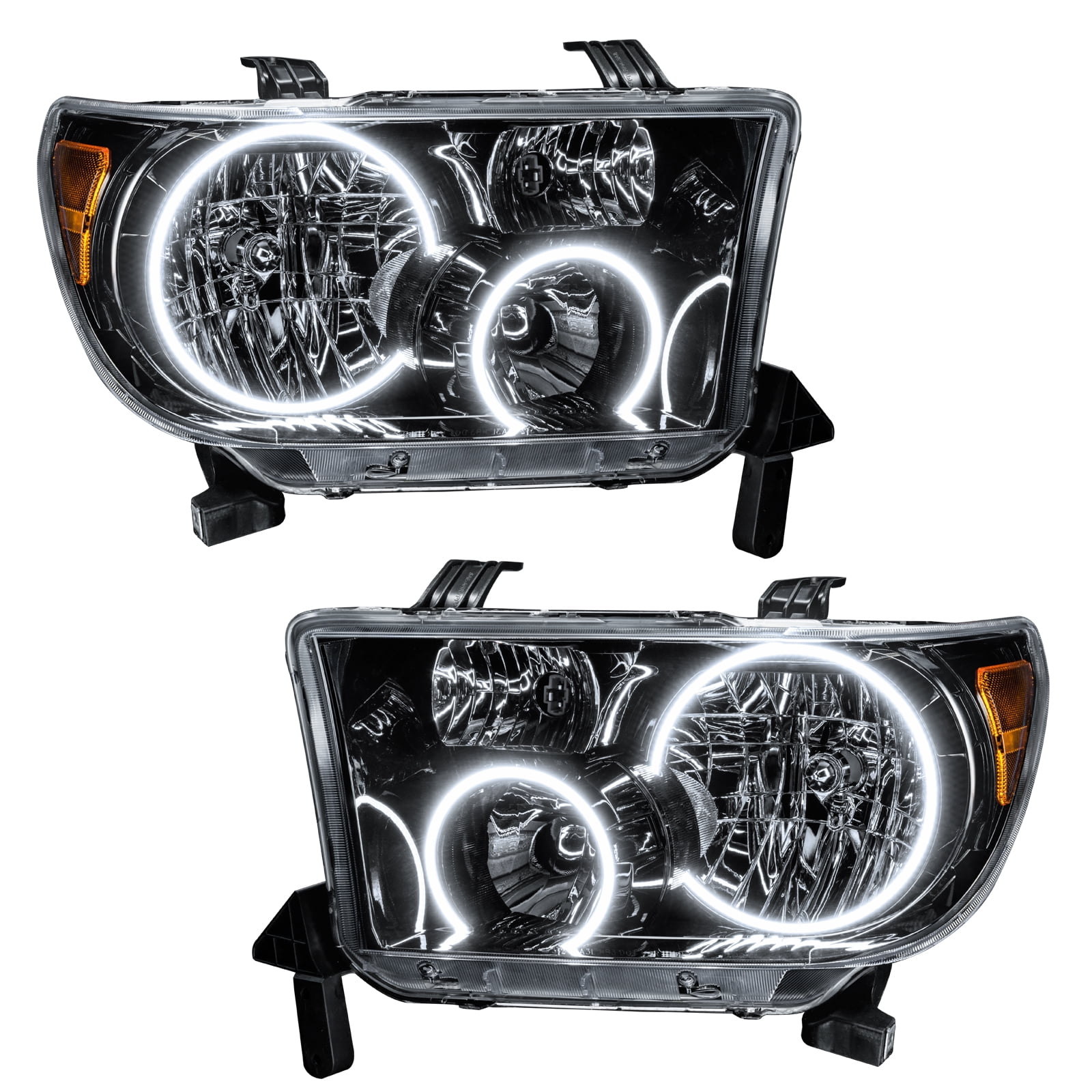For 20072011 Toyota Tundra SMD Headlights Black Oracle