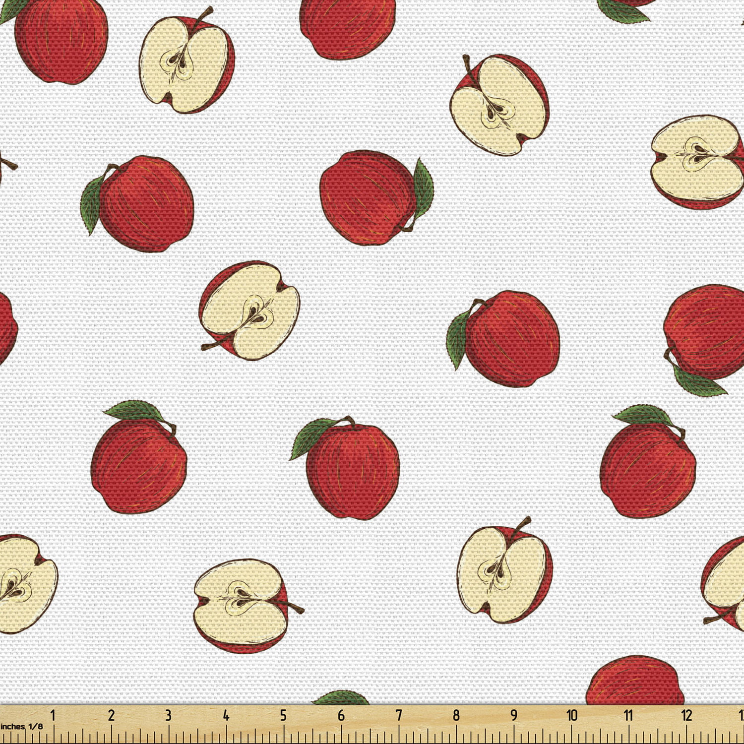 Fruit Picnic Pineapple Red White Blue Patriotic Spoonflower Fabric by the Yard 
