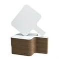 thumbnail image 3 of Rectangular Dry Erase Answer Paddle + Pen + Student Eraser - Bulk Class Pack Of 24 Sets, 3 of 3