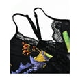 thumbnail image 5 of JustVH Plus Size Women Strappy Lace Lingerie Patchwork Babydoll Nightdress Nightwear, 5 of 7