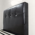 thumbnail image 3 of Zinus Kitch 44" Faux Leather Upholstered Platform Bed Frame, Full, 3 of 10