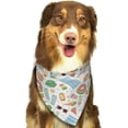 thumbnail image 5 of Dog Bandanas, Cartoon summer slingchair beach towel Adjustable Dog Scarf Triangle Bib Handkerchief Accessories for Small Medium Large Dogs, Cats, Pets, 5 of 6