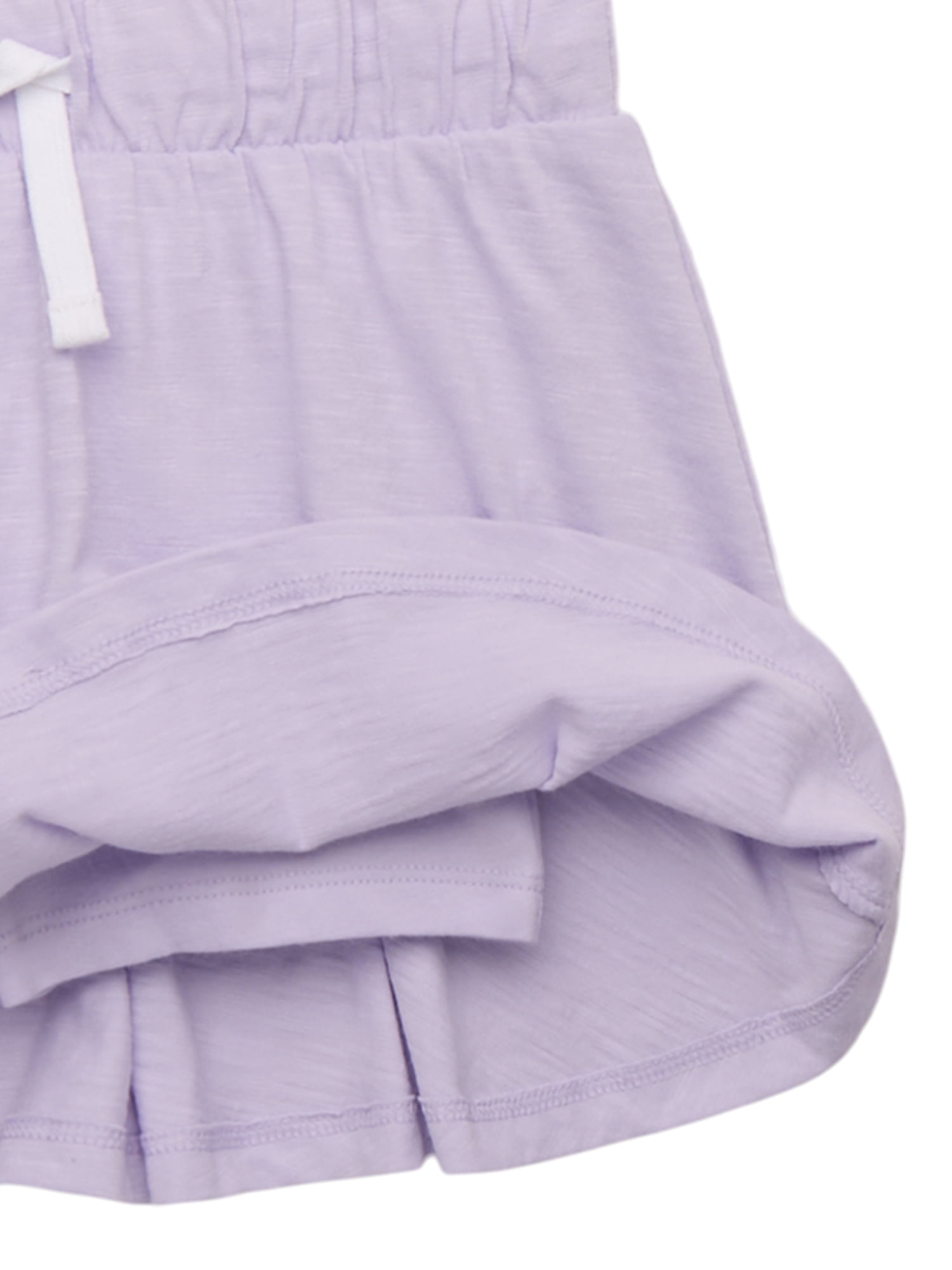 Wonder Nation Girls' Knit Scooter Skirt, Sizes 4-18 & Plus
