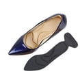 thumbnail image 2 of VONKY 1Pair Insole Pad Inserts Heel Breathable Anti - for slip Post Back Relieve Pressure Insoles For High Heel Shoes black 1Set, 2 of 6