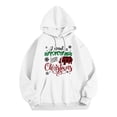 thumbnail image 3 of Women's Letter Print Hoodies Long Sleeved With Pockets Hoodie Women Pullover Zip up Sweatshirts for Women Zip Tunic Knitted Hoodies Women Zip up Full Length Hoodies for Women Womens Fall Tops Clothe, 3 of 4