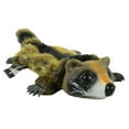 thumbnail image 3 of Hyper Pet Real Skinz Stuffless Plush Raccoon Squeaky Dog Toy with Squeaker, Multi-Textured, Raccoon, Brown, 3 of 13
