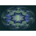 thumbnail image 1 of Ahgly Company Machine Washable Indoor Rectangle Transitional Night Black Area Rugs, 5' x 7', 1 of 7