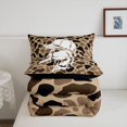 thumbnail image 5 of Manfei Minimalism Duck Camo King Size Comforter Sets, Camouflage Comforters King Size, Charcoal Gray, Black Reversible, 3-Piece, 1 Comforter and 2 Pillowcases, 5 of 7