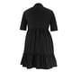 thumbnail image 5 of Vestidos Para Mujer Vestido de Talla Grande Moda Color Sólido Solapa Un Solo Pecho Casual Camisa de Manga Corta Vestido Odeerbi  ODB158983, 5 of 5