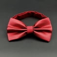 thumbnail image 3 of Bangcool Bow Tie Creative Adjustable Solid Color Neck Bowtie Formal Bowtie for Wedding, 3 of 6