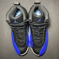 thumbnail image 5 of Ni - ke New Size 8.5 Womens Ni - ke Air Jordan 12 Retro Shoes Black Hyper Royal AO6068-004, 5 of 5