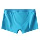 thumbnail image 3 of Ceisia Men's Solid Color Knitted Cotton Boxer Briefs, U-Shaped Pouch High Elasticity Breathable Underwear for Men Blue S Gifts, 3 of 4