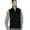 Black, variant on Mens Half Zip Sweater Vest (sv-277)