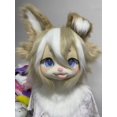 thumbnail image 4 of Custom Furry head Kigurumi Head Cosplay Kemono Fursuit Handmade Headsets Beast Customized Fursuit Kemono Head, 4 of 5