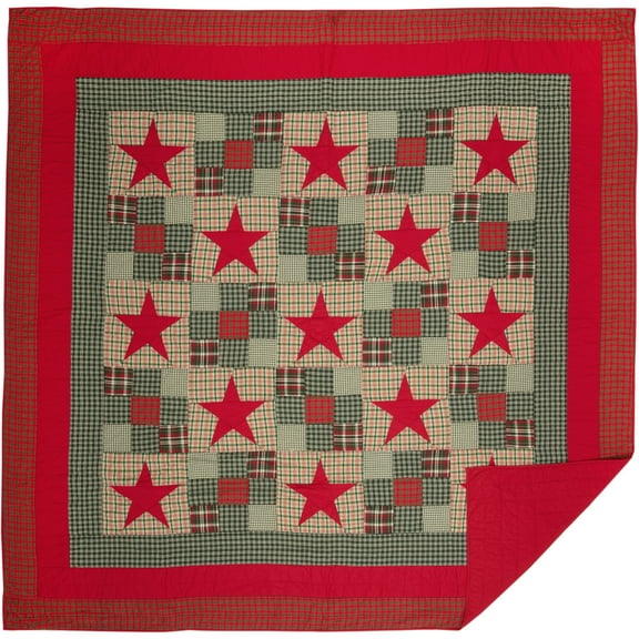 Forreston Ninepatch Queen Quilt 90x90