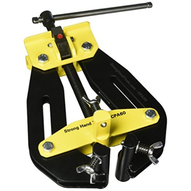 strong hand tools, pipe alignment clamp, with quick acting screws