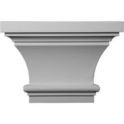 Ekena Millwork 13"W x 8 7/8"H x 4"P Classic Capital (Fits Pilasters up to 7"W x 1"D)