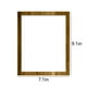 thumbnail image 3 of Marco de fotos 9x7 - Marco de madera para fotos 6x8 con esterilla o 9x7 sin esterilla • Montaje de pared o sobre mesa • Blanco moderno, marrón, caqui, 3 of 6