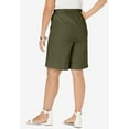thumbnail image 2 of Jessica London Women's Plus Size Linen Short, 2 of 3