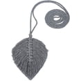 thumbnail image 4 of 2 Pieces Curtain Tiebacks Handmade Curtain Ropes Tassel Curtain Clips Rope Straps Decorative Rope Holdbacks, 4 of 7