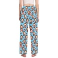 thumbnail image 3 of joogoo Women Cute Monkey and Strawberry Pajamas Pants Lounge Bottoms Pjs with Pockets M, 3 of 8