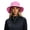 Red, variant on Unisex Rain Hat Wide Brim Sun Hat for Outdoor Travel Hat Beach Hat