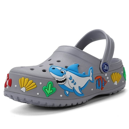 

Engtoy Boys Girls Classic Graphic Garden Clogs Slip on Water Shoes