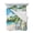 Blue, variant on Summer Beach Full Size Down Alternative Comforter, Lightweight Comforter Quilt Bedding Set with Pillow Shams Tropical Coastal Palm Tree Surfboard All Seasons Bed Comforter Duvet Insert 78"x90"