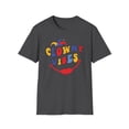 thumbnail image 2 of Clown Vibes, Gildan Unisex Softstyle T-Shirt, Funny Graphic Tee, S-3XL, 2 of 5