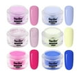 thumbnail image 2 of OneDor Nail Dip Dipping Powder – Acrylic Color Pigment Powders Pro Collection System, (6 Multi Colors Set-10g) …, 2 of 4