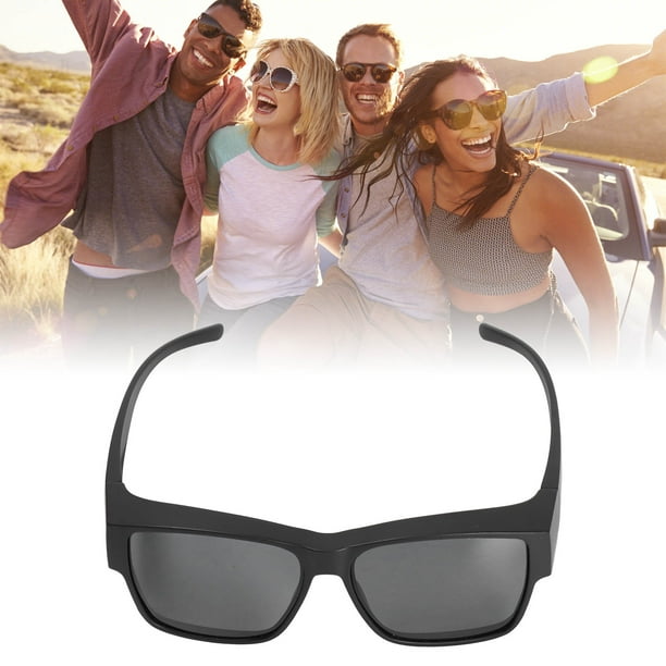 Sunglasses Over Glasses, Easy To Carry Non Slip Sunglasses Fit Over Glasses  Lightweight UV Resistance For Men 
