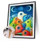 thumbnail image 3 of Kit de pintura por números, cuadro de arte al óleo pintado a mano con pájaro DIY, decoración de pared para el hogar Hugtrwg Para estrenar, 3 of 9