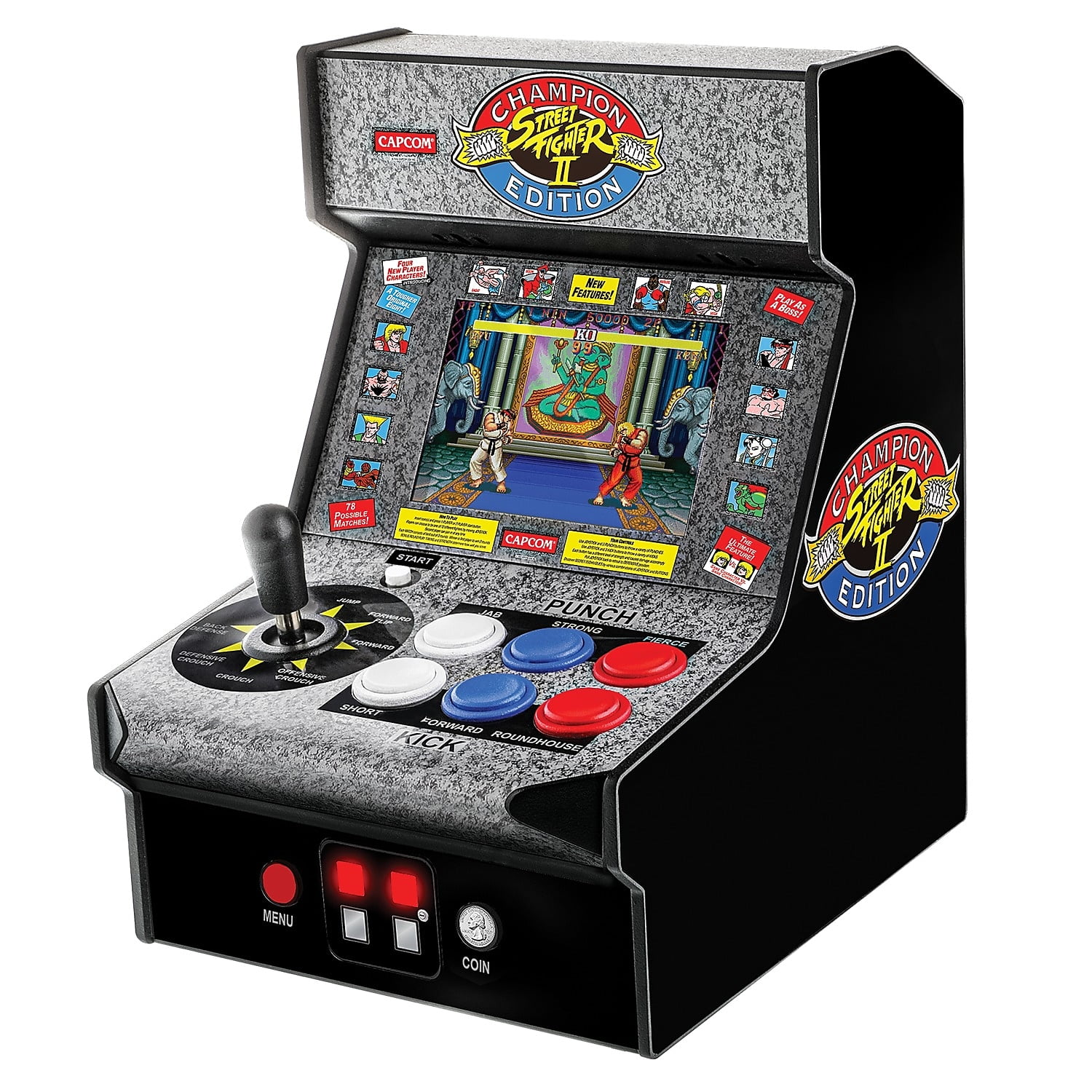 Arcade1Up Mortal Kombat II for Home, 4-ft Cabinet with 14 Arcade1Up Mortal Kombat II for Home, 4-ft Cabinet with 14