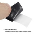 thumbnail image 4 of Impermeable Sello Malla Tira Cinta Auto Adhesivo 0.87" Ancho x 10.5' Largo PVC Sellado Cinta para Cocina Baño Negro, 4 of 5