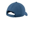 thumbnail image 3 of Sport Tek Teen Unisex Regular Mesh Cap Dawn Blue One Size Fits All, 3 of 3